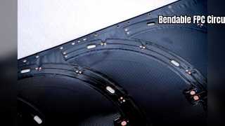 วงจร FPC ที่โค้งงอได้สั่งทำพิเศษ