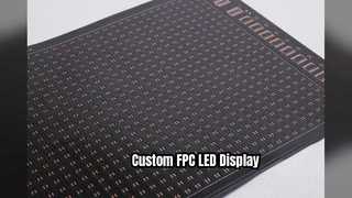 การออกแบบ PCB จอแสดงผล LED FPC แบบกำหนดเอง
