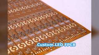 การผลิตการออกแบบ LED FPCB แบบกำหนดเอง