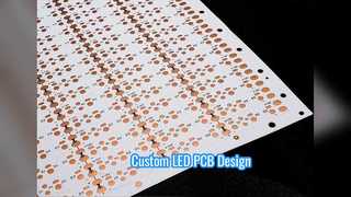 การผลิตการออกแบบ PCB แถบ LED แบบยืดหยุ่น