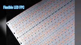 แถบ LED 24V FPC ความยืดหยุ่นสูง 8mm 120D