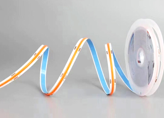 แถบไฟ LED COB FPCB ฟิล์มสีขาวแบบกำหนดเองสำหรับเครื่องมือยานยนต์