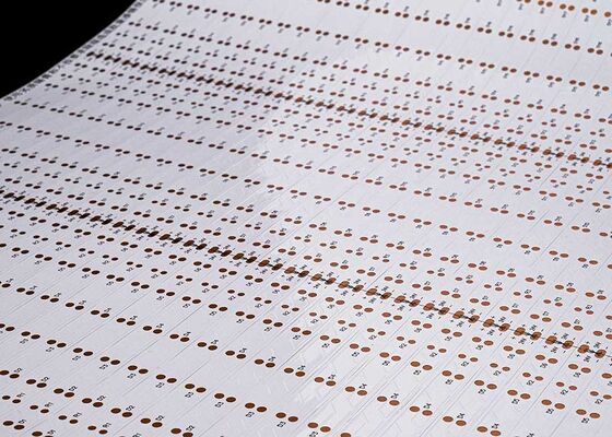 ซื้อ แผงวงจรพิมพ์แบบยืดหยุ่น FPCB ฟิล์มสีขาวสองหน้า 24V สำหรับไฟแถบ LED online manufacture