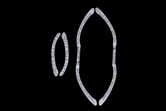 ซื้อ PCB แบบยืดหยุ่นชั้นสองที่มีระดับการป้องกันไฟ V0 และบริการที่กําหนดเองสําหรับแว่นตา AI และแผ่น LED online manufacture