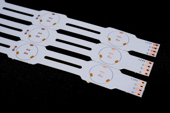 ซื้อ แผงวงจร FPCB LED แบบยืดหยุ่นสองด้านพร้อมระดับการป้องกันไฟ V0 และการออกแบบที่ปรับแต่งได้ online manufacture
