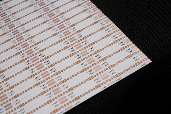 ซื้อ การผลิต LED คีย์เทิร์น: การออกแบบ PCB ที่ยืดหยุ่น, การผลิต & COB สาย LED แสง -488 / m-8 * 503-12v แผ่นสีขาว FPC ชั้นสองด้าน, ข้อความสีดํา, OSP แอนติออกซิเดนต์สําหรับวงจรพิมพ์อิเล็กทรอนิกส์ online manufacture