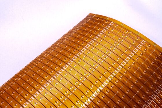 ซื้อ FPCB สาย LED ชั้นสองที่มีระดับป้องกันไฟ V0 และความหนา 0.25 มิลลิเมตร online manufacture