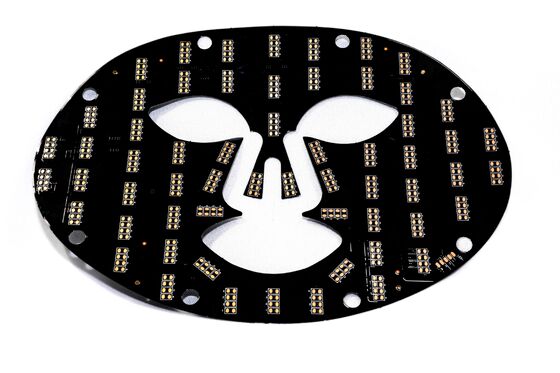 ซื้อ แผงวงจร PCB หน้ากาก LED ความงามแบบสองชั้นที่ปรับแต่งได้พร้อมระดับการป้องกันไฟ V0 เพื่อการดูแลผิวที่ดีที่สุด online manufacture