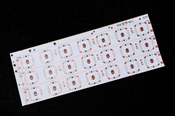 ซื้อ แผงวงจรพิมพ์ LED แบบยืดหยุ่นสองชั้นพร้อมสารต้านอนุมูลอิสระ OSP และระดับการป้องกันไฟ V0 สำหรับแถบ LED online manufacture