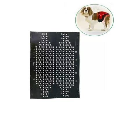 ซื้อ Red infrared physiotherapy circuit board Medical grade flexible printed circuit Bending resistant LED physiotherapy belt FPC soft light board online manufacture