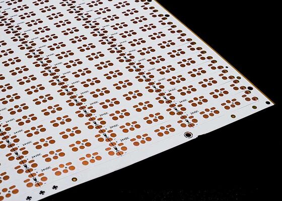 บอร์ดชั้นสอง 24V บอร์ดวงจรพิมพ์ยืดหยุ่นที่มีระดับป้องกันไฟ V0 สําหรับแผ่น LED