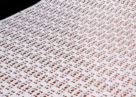 บอร์ดวงจร LED แผ่นยืดหยุ่น 24 วอลต์ 2 ด้าน พร้อม 2835 LED Beads สําหรับคําตอบด้านแสงที่มีคุณภาพสูง
