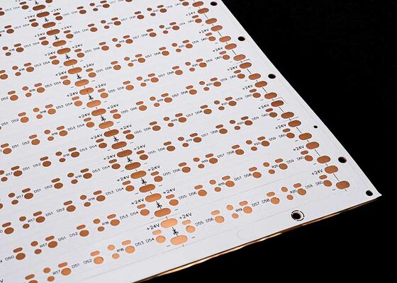 แผงวงจร LED Strip แบบยืดหยุ่น 2835-60LED/ชิ้น FPCB สองหน้า 24V สำหรับไฟ LED