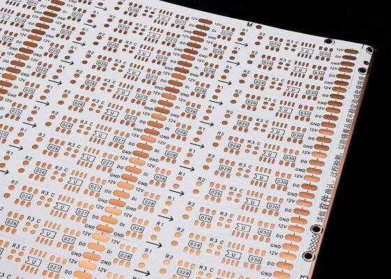 แผ่นวงจรพิมพ์ FPCB LED 5050 แบบสองหน้าสีขาวสำหรับงานแสงสว่างขั้นสูง