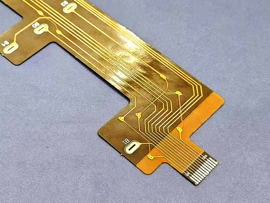 FPCB UNMOUNTEDพลังงานใหม่ พลังงานเก็บพลังงาน FPC ผนังสีเหลืองสองด้านสําหรับการเก็บแบตเตอรี่ FPCB บอร์ดวงจร