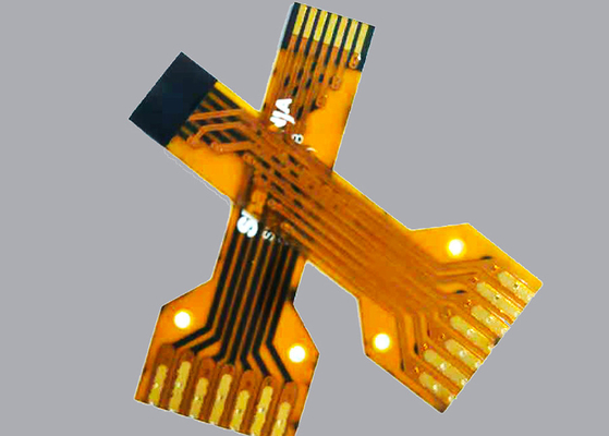 Hongqi FPC สําหรับการเชื่อมต่อร่วมของส่วนประกอบอิเล็กทรอนิกส์หุ่นยนต์ เครื่องเชื่อม FPCB แผ่นวงจรพิมพ์ HDI ชั้นสอง FPC แผ่นวงจรเชื่อมต่อยืดหยุ่น