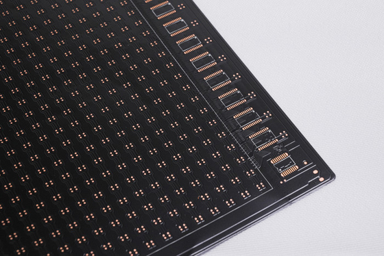 DIY FPC แผง LED Display FPCB พร้อมทองแดงม้วนยืดหยุ่น 18 สำหรับโฆษณา LED แผงวงจรสองชั้น, ฟิล์มสีดำสองด้าน, ข้อความสีดำ, เคลือบทองบนพื้นผิว
