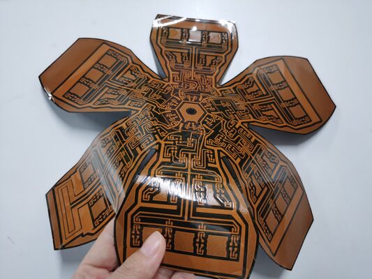 แผงวงจรพิมพ์แบบยืดหยุ่นสองชั้น ทนไฟระดับ V0 ออกแบบได้ตามต้องการ สำหรับอุปกรณ์ความงามและการแพทย์