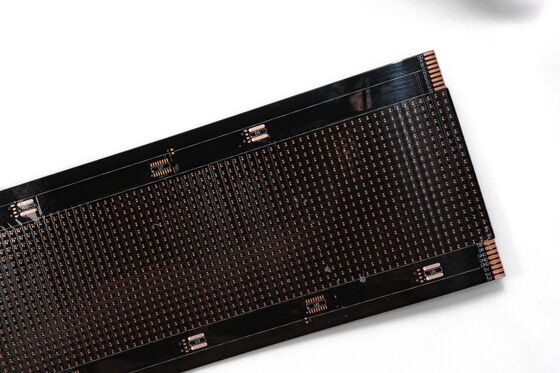 แผงวงจร FPC PCB จอแสดงผล LED แบบยืดหยุ่น พร้อมแผงวงจรสองชั้นและระดับการป้องกันไฟ V0 สำหรับบริการที่กำหนดเอง