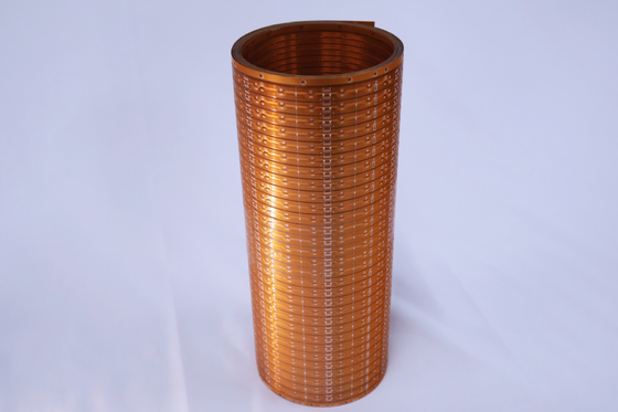 ไฟไร้รอยต่อ 2835-60leds/m-8*1000-24V ตัวต้านทานแบบคงที่ 16 ตัว สีเหลือง PET สำหรับแผงวงจรยืดหยุ่น LED Strip SMT