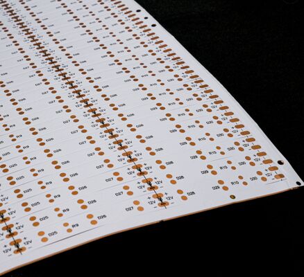 12V FPCB Bare Board 2835-0805 SMD 9.6MM 80R 240D 18/50 แผ่นวงจรพิมพ์ยืดหยุ่น